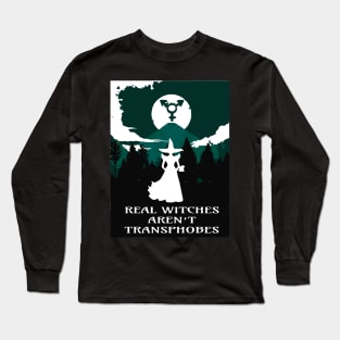 real witches aren't transphobes Long Sleeve T-Shirt